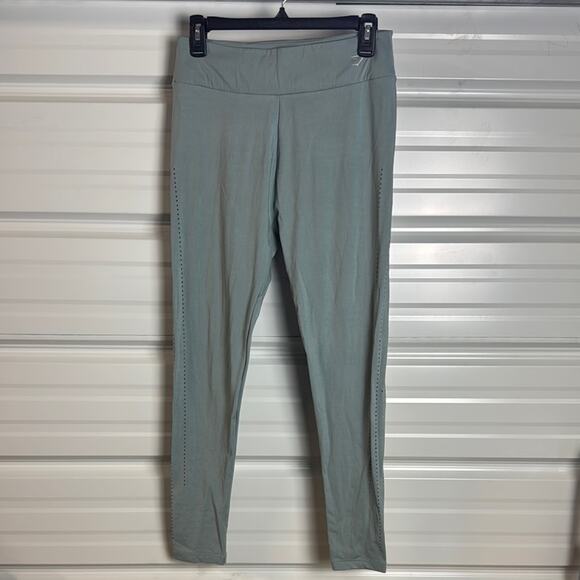Gymshark Blue Athletic Leggings with High-Rise Waistband - Picture 1 of 8